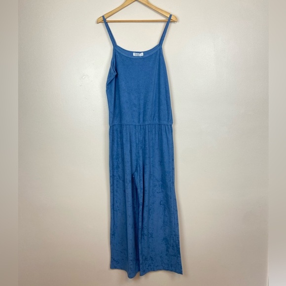 NWT LA RELAXED EXCLUSIVELY FOR WHOLE FOODS ORGANIC COTTON FRENCH TERRY JUMPSUIT - Picture 1 of 8